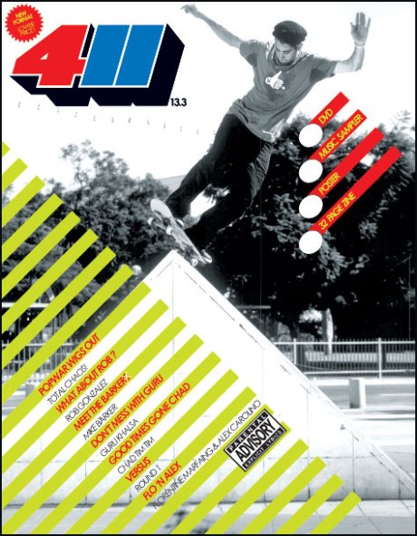 411 Skate - Afiche